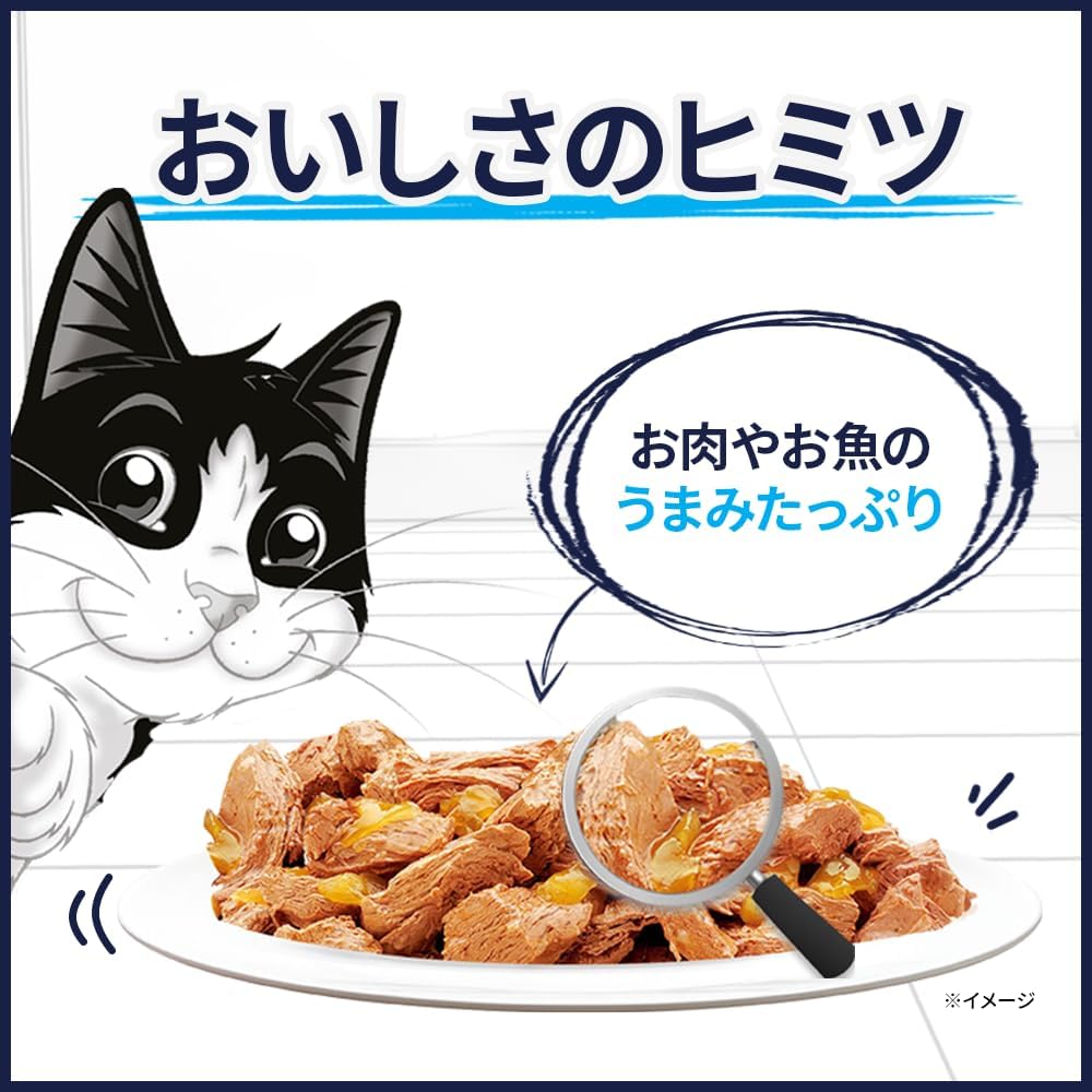 【訳あり】【賞味期限：2027.01.31】フィリックス パウチ キャットフード やわらかグリル お魚バラエティ(ツナ・サーモン・あじ) 50gx48袋入り(12袋x4箱)【Amazon.co.jp限定】キャットフード ウェット 猫 ウェットフード