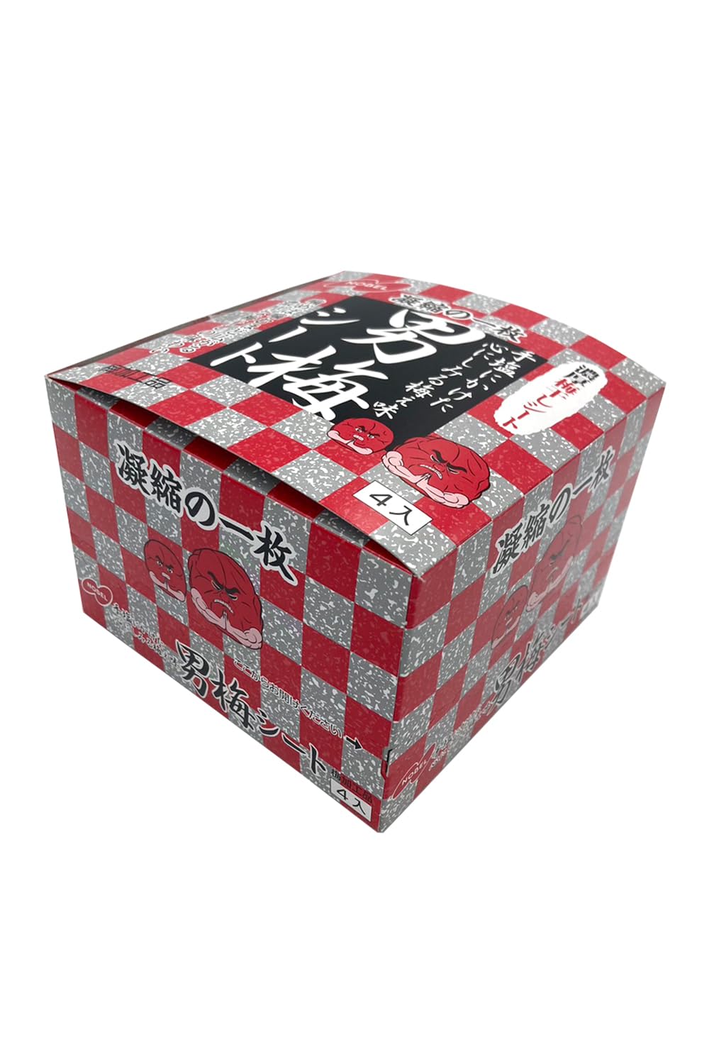 【賞味期限：2026.07.31】ノーベル 男梅シートボトル 75g×4個