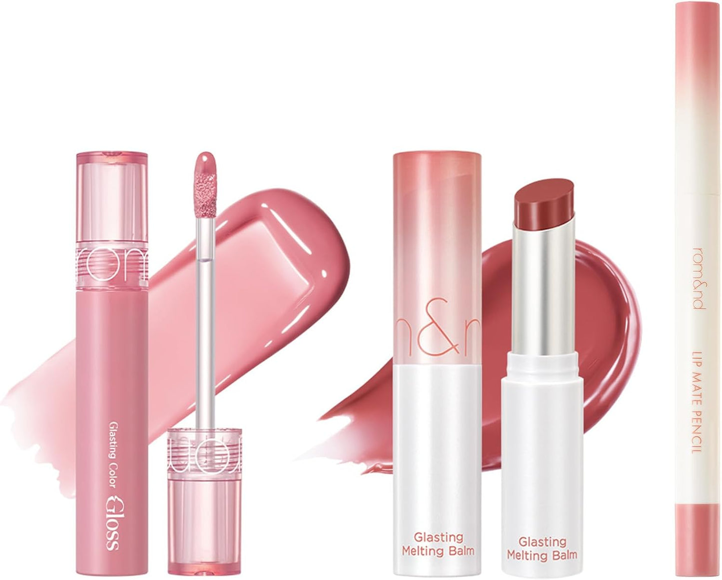 rom&nd Volume Hack Duo 01 ウサギ舌リップコンビ (06カヤ/01ピオニー/04ブリーズ, Volume Hack)