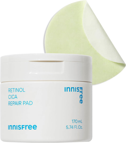 【イニスフリー】レチノール シカ リペア パッド 60枚/170mL【部分用シートマスク/拭き取り化粧水】スペシャルパックケア レチノール初心者 毛穴 純粋レチノール 低刺激 敏感肌 トラブルケア レチシカ エッセンス 保湿 潤い マスクパック