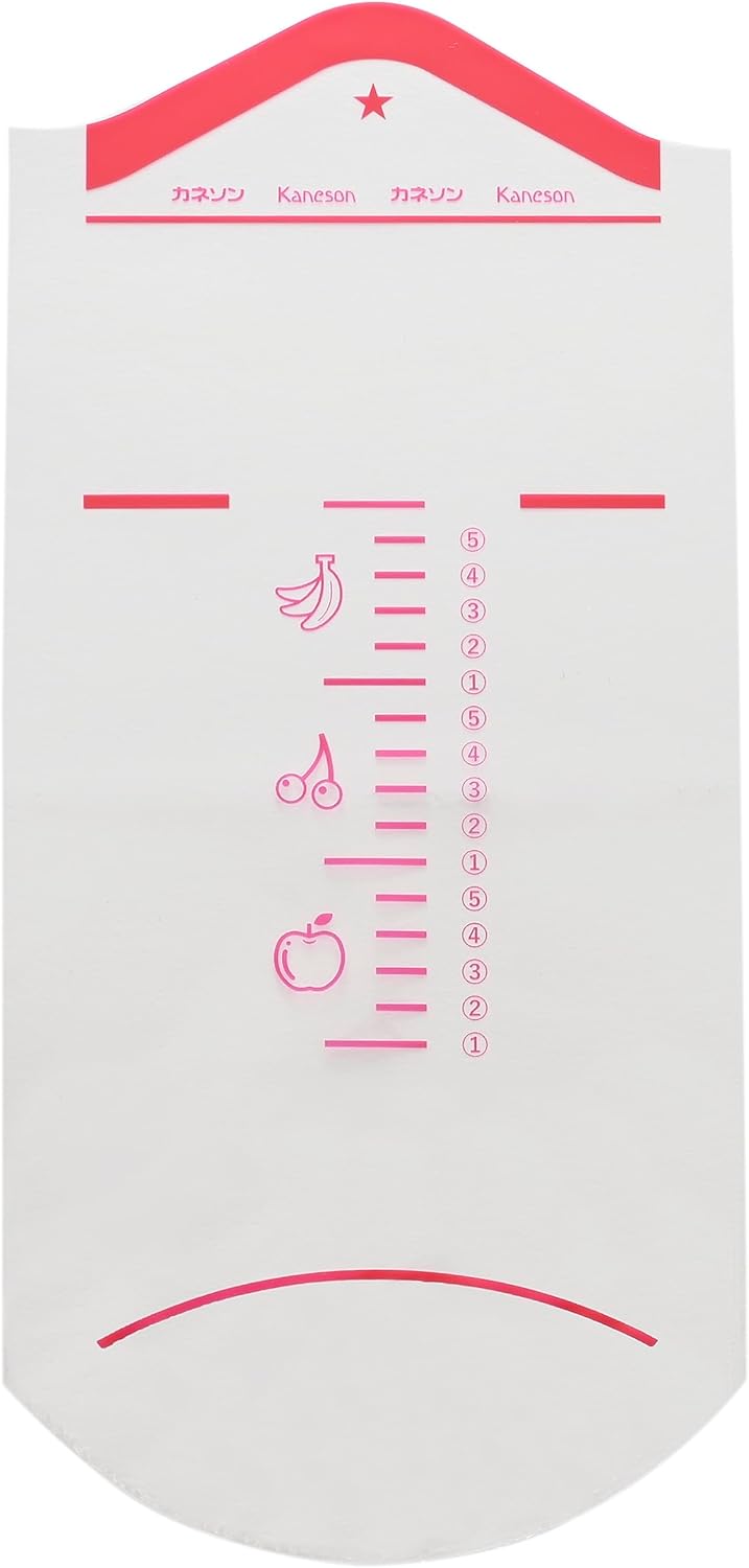 カネソン(Kaneson) 哺乳びん用インナーバッグ(20枚入2個セット) 調乳用目印線つき 日本製 食品衛生法適合品 時短で衛生的 外出、夜間授乳、災害備蓄に 0か月～ 透明 20枚 (x 2)