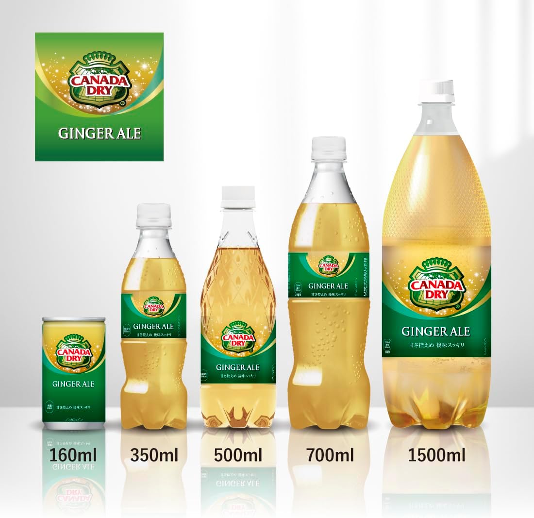 【賞味期限26.5.19】カナダドライ(CANADA DRY) ジンジャエール 500ml PET