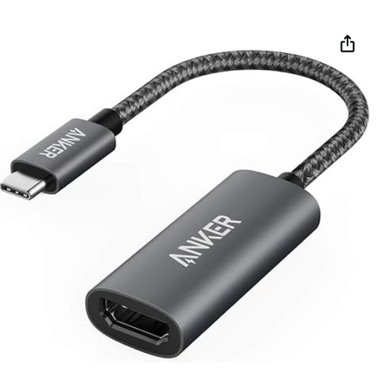 Anker PowerExpand+ USB-C & HDMI 変換アダプタ 【4K (60Hz) 対応】 Macbook Pro/MacBook Air/iPad Pro/Chromebook/Pixel/XPS/Galaxy 他対応