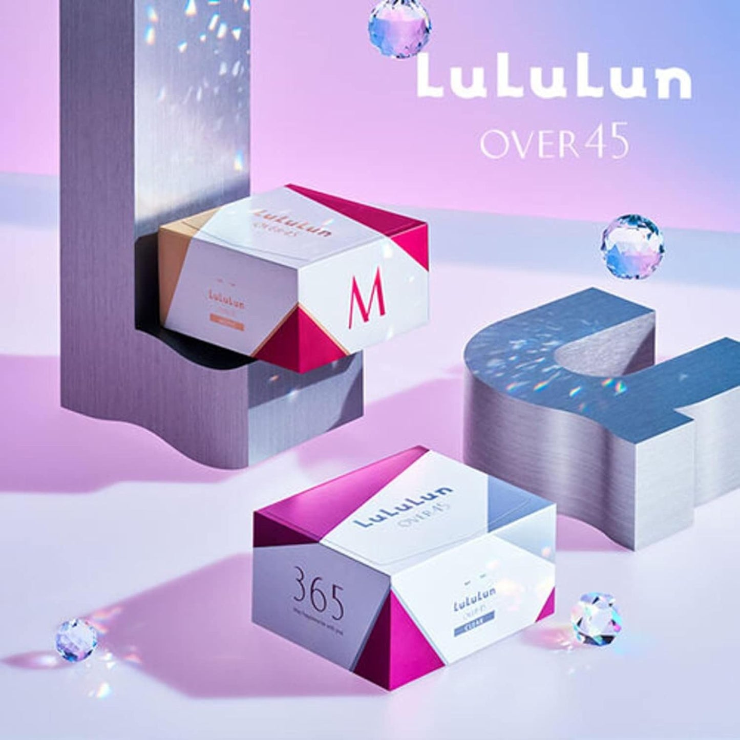 ルルルン OVER45 カメリアピンク（モイスト）7枚入り