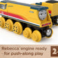 マテル(MATTEL)きかんしゃトーマス 木製レールシリーズ(Thomas) レベッカ 【2才~】 HBK14