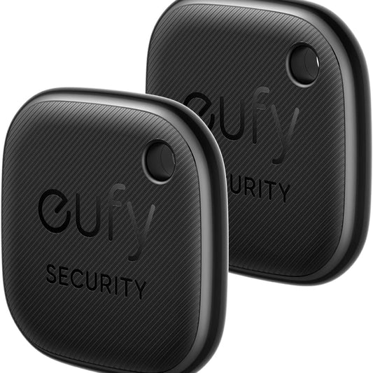 Anker Eufy (ユーフィ) Security SmartTrack Link 2個セット（紛失防止トラッカー）【Appleの「探す」に対応 (iOS端末のみ) / なくしものが、無くなる/紛失防止タグ/探し物/スマホが見つかる/置き忘れ防止/スマホ鳴らす】Smart Tracker Tracker Normal * 2 UN