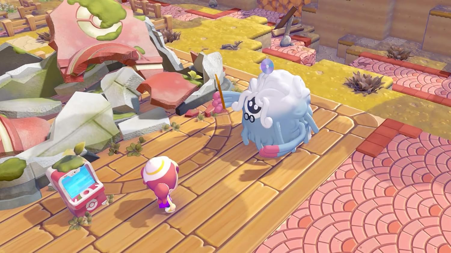 ぽこ あ ポケモン -Switch2 メタモン型木製トレー(サイズ約直径16cm) 同梱 & デジタル特典 家具「ひらべったいうえ木」 配信