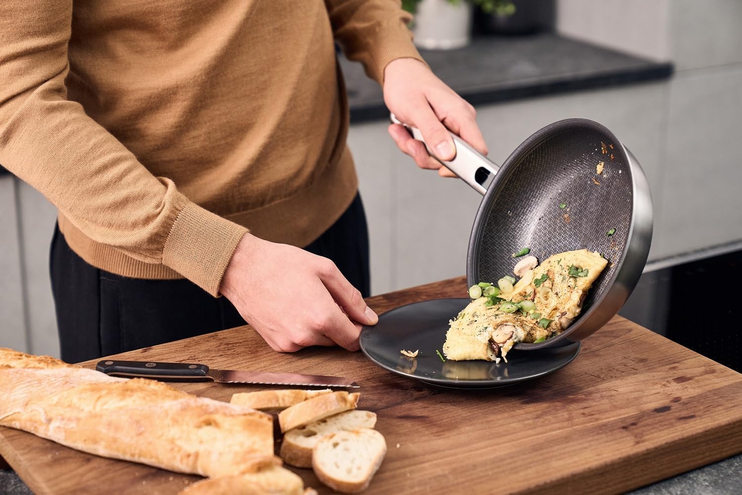 ZWILLING ツヴィリング 「 ジョイプラス ノンスティック フライパン 20cm 」 ステンレス フッ素 コーティング IH対応 【日本正規販売品】Joy Plus Z1029-411