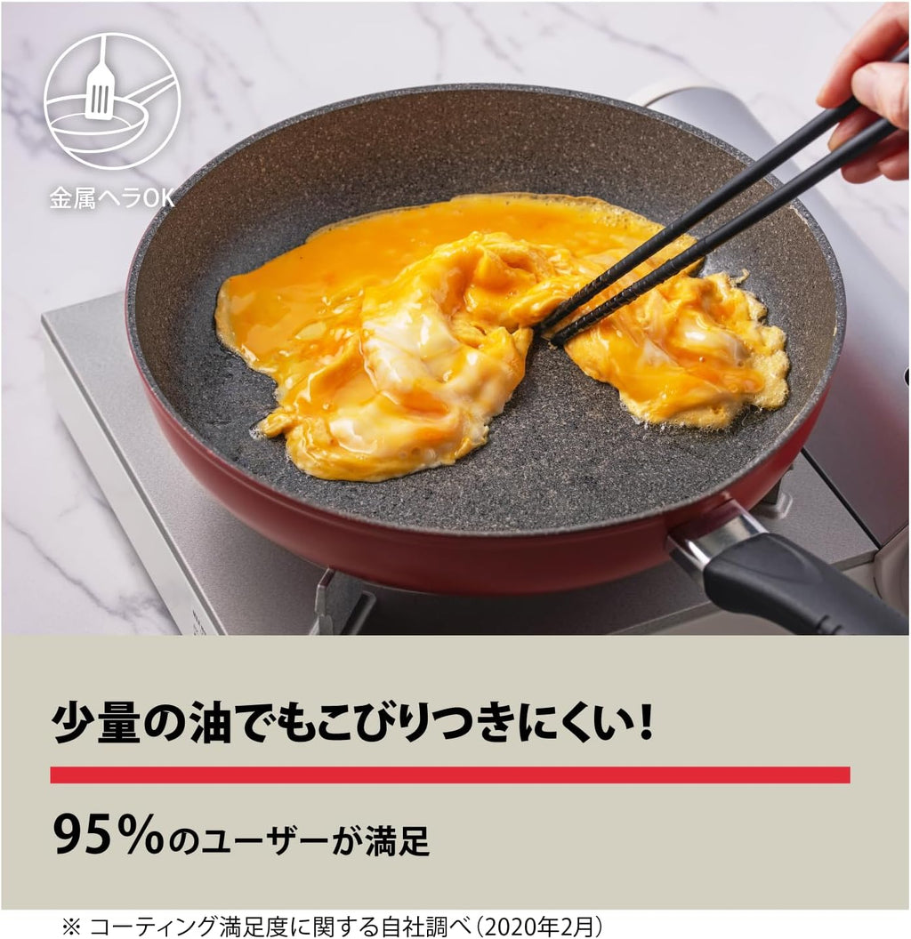 Ballarini バッラリーニ 「 IH モンテロッソ フライパン 20cm イタリア製 」 炒め鍋 IH対応 グラニチウム 5層コーティング 【日本正規販売品】 Z1027-894