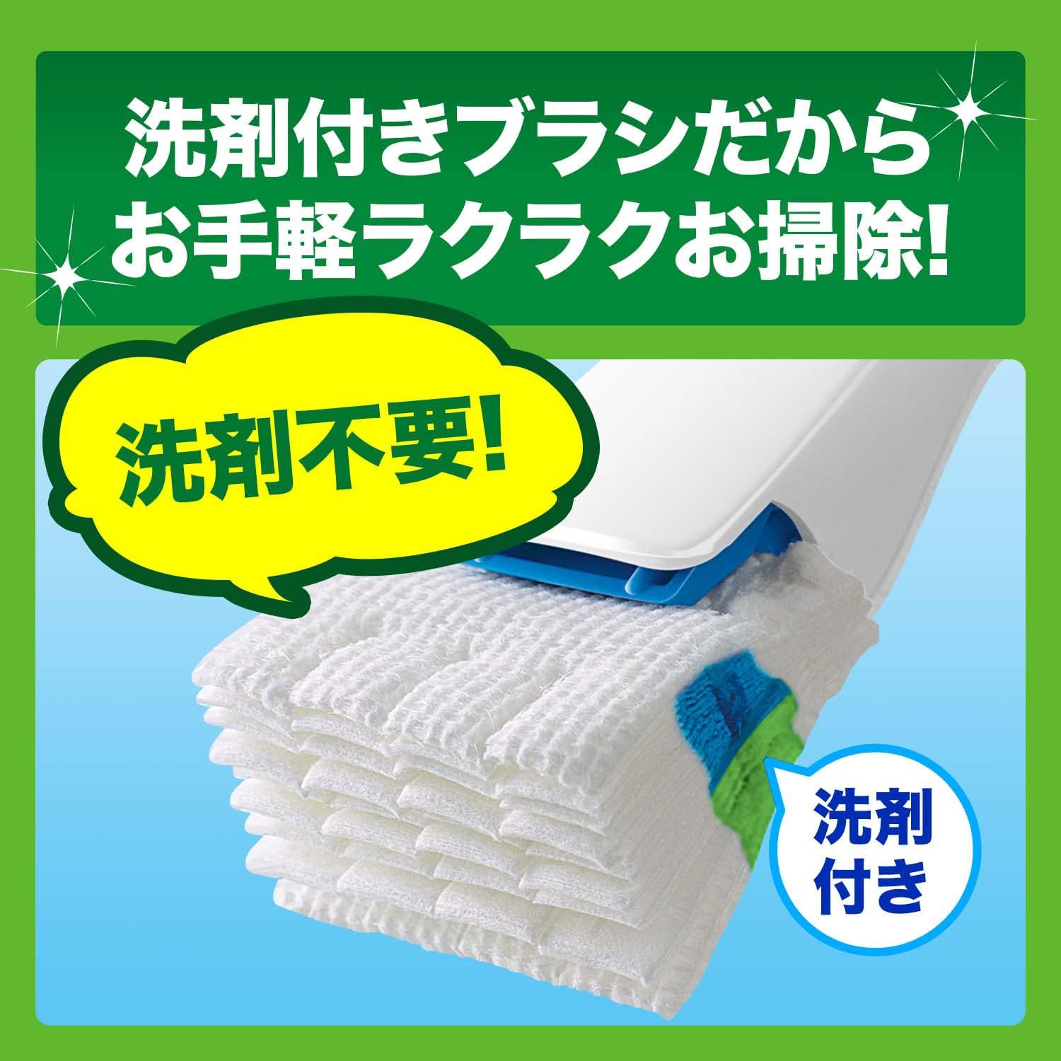 スクラビングバブル (Scrubbing Bubbles) 流せるトイレブラシシトラス付け替えジャンボパック(24個入り)×12個トイレ洗剤 黒ズミ トイレ掃除 ブラシ 使い捨て 洗剤 まとめ買い【ケース販売品】