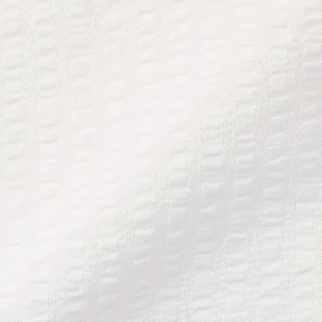 無印良品 綿 サッカー織 ボックスシーツ・シングル 100×200×18‐28cm用・オフ白 76400875