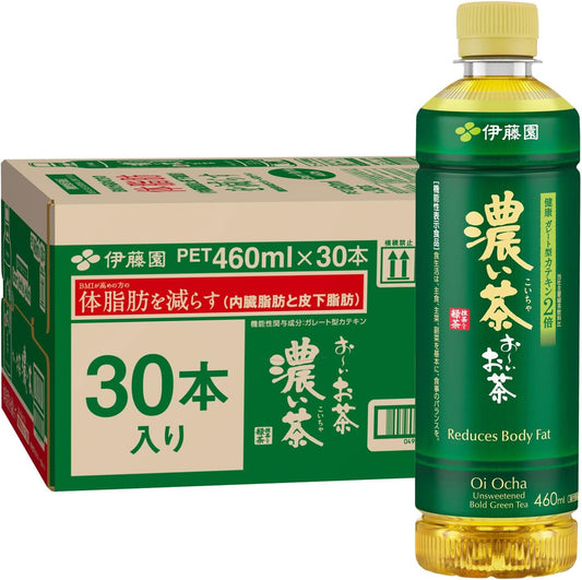 【パッケージ訳あり】伊藤園 おーいお茶 濃い茶 スマートボトル 機能性表示食品 ( 460ml*30本入 )/ お～いお茶