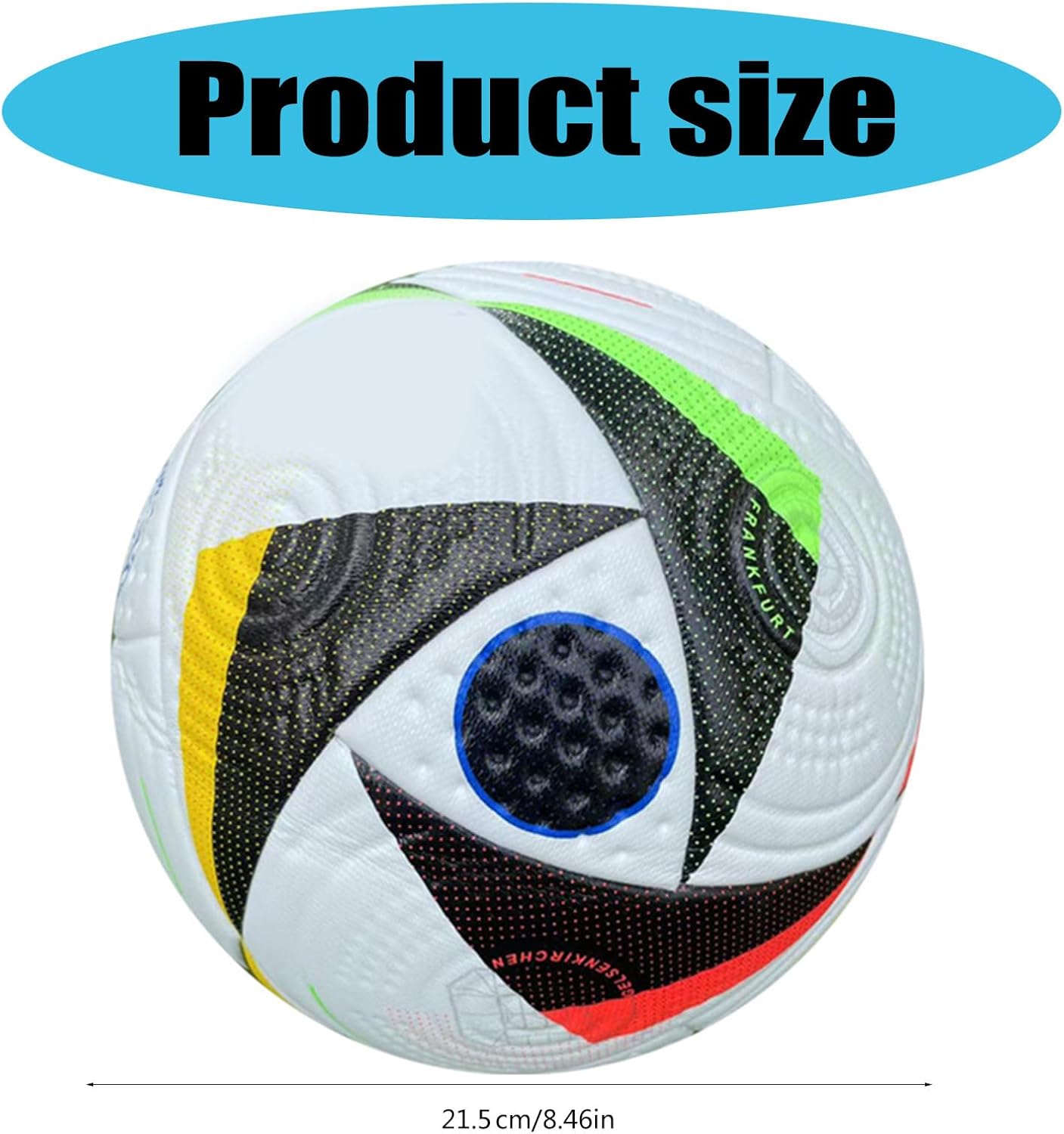 【A】PU シームレス サッカー 公式サイズ 5 サッカー耐摩耗性アウトドア スポーツ トレーニング サッカー 若者 & 大人に適しています
