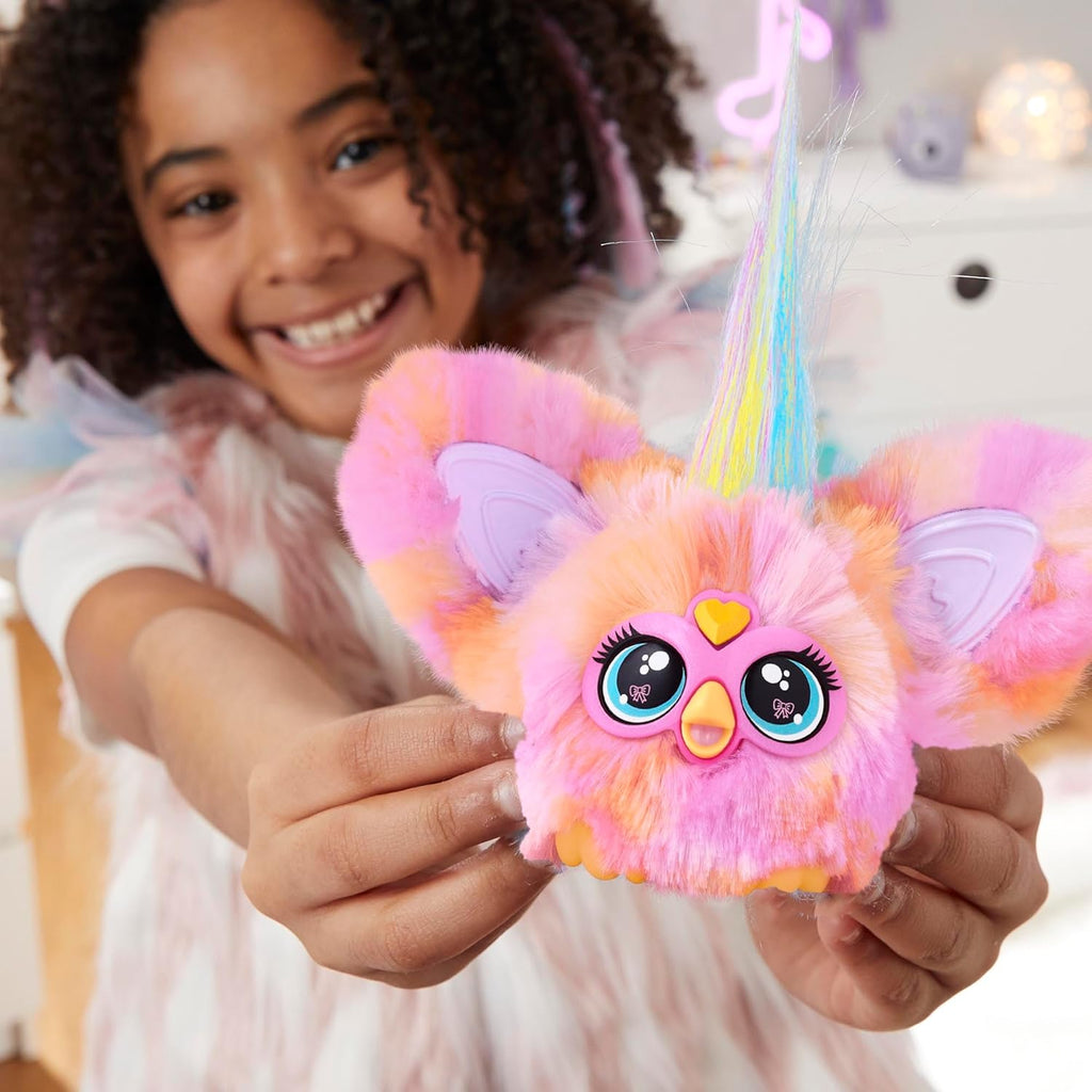 ハズブロ(HASBRO) ファービー ファーブレッツ フィアース & ファビュラス メィメィ&グリーニィミーニィ 2 パック 電子ぬいぐるみ 45種類以上の音 電動ぬいぐるみ 男の子と女の子向け 対象年齢6才以上 グリーン/ブラック & ピンク/ホワイト G0397 正規品 新型