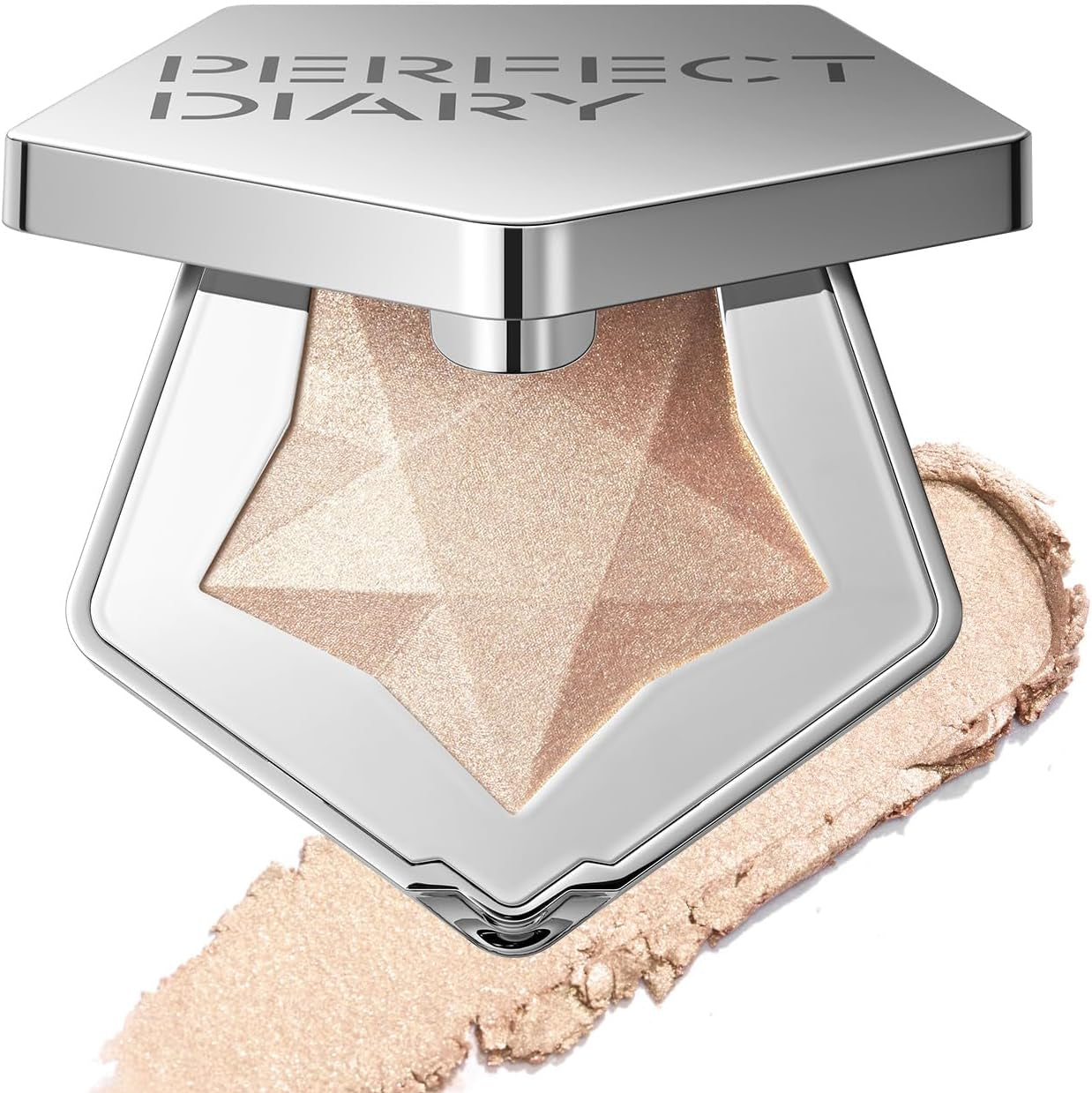 PERFECT DIARY（パーフェクトダイアリー）ハイライトパウダー スターダストダイヤモンド ハイライター ルミナイザー 02ライトシャンパン