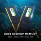 シリコンパワー デスクトップPC用 メモリ DDR4 3200 PC4-25600 16GB x 2枚 (32GB) 288Pin 1.2V CL22 SP032GBLFU320X22