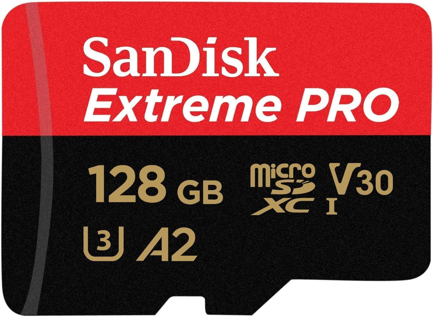 microSDXC 128GB SanDisk SanDisk SDSQXCD-128G-GN6MA Extreme PRO R:200MB/s W: 90MB/s UHS-I U3 V30 4K Ultra HD A2 Compatible with SD Adapter Included [並行輸入品]