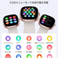GRV スマートウォッチ iPhone アンドロイド対応 通話機能付き 2025新登場 腕時計 Smart Watch 長持ちバッテリー Line 着信通知 100種類運動モード 腕上げ点灯 IP68防水 DIY文字盤 日本語アプリ 説明書
