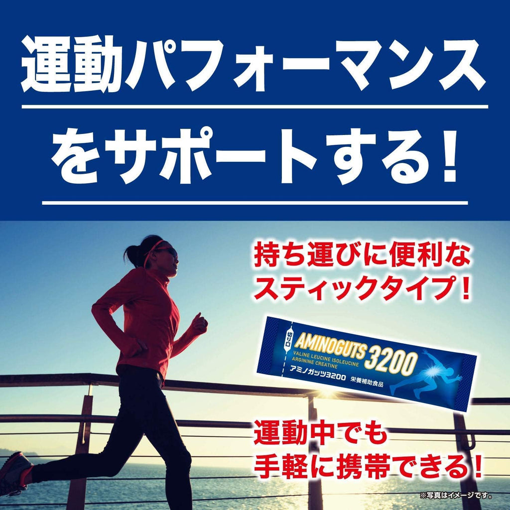 【訳あり】【賞味期限：2028.1】リブ・ラボラトリーズ BCAA 運動 必須アミノ酸 アルギニン クレアチン ビタミン スティックタイプ アミノガッツ 4.2gx30包