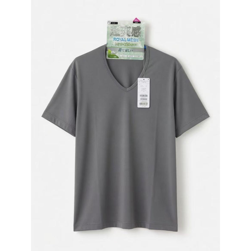 Tシャツ M/LLサイズ メッシュ素材 超冷感・ひんやり涼しい生地