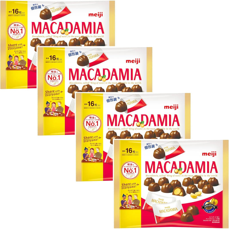 【賞味期限2026.6.30】明治 マカダミアチョコレートビッグバッグ 4袋