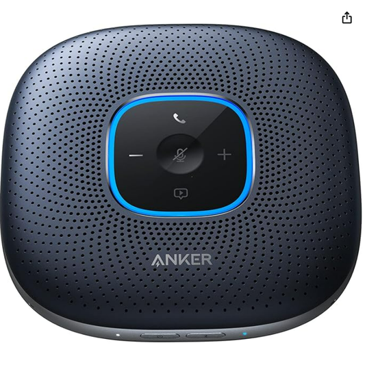 Anker PowerConf スピーカーフォン オンライン会議 テレワーク （ネイビー：メタリック）
