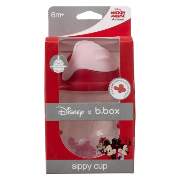 Disney Sippy cup ミニーマウス シッピーカップ 出産祝い プレゼント weskii　ウェスキー Minnie ディズニー b.box ビーボックス
