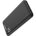PHILIPS Powerbank de 10000mAh con Puertos de Entrada USB A y USB-C duales, Negro