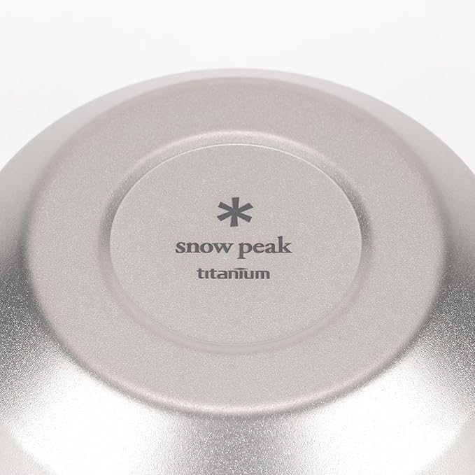 スノーピーク(snow peak) チタンダブルボウル600ml