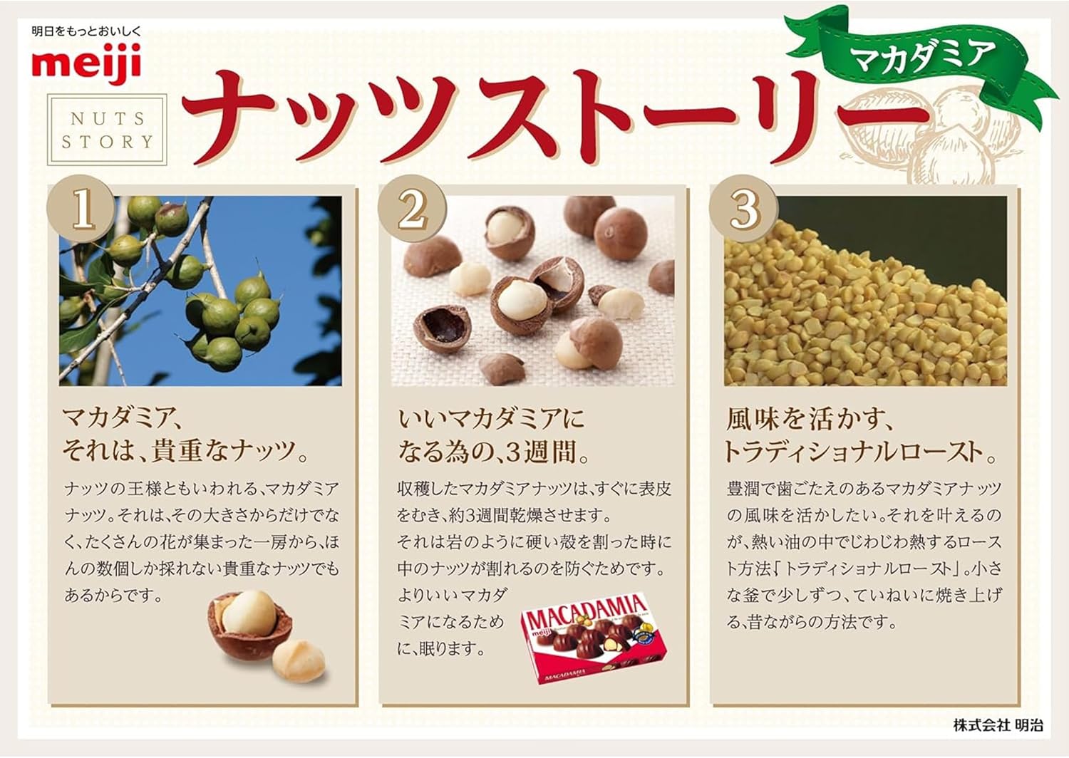 【賞味期限2026.6.30】明治 マカダミアチョコレートビッグバッグ 4袋