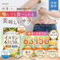 イヌリン 63,150㎎ 水溶性 食物繊維 菊芋 23種の乳酸菌 ビフィズス菌 1.5兆個 医師監修 栄養機能食品 ビタミンB群 サラシア 桑の葉 ブラックジンジャー カルニチン 30日分 WADS