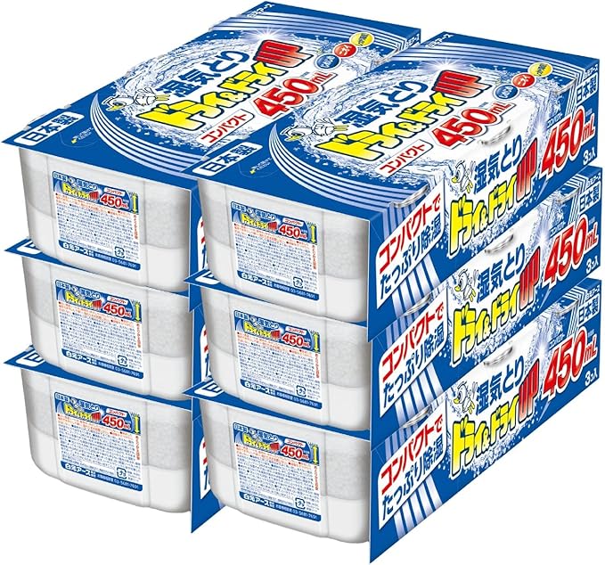 ドライ&ドライUP 450ｍL 18個入 除湿剤