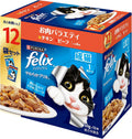 【訳あり】【賞味期限：2027.12】フィリックス パウチ キャットフード やわらかグリル お肉バラエティ 50gX12袋【キャットフード ウェット】 【猫 ウェットフード】