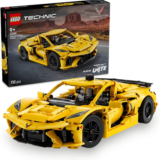 レゴ(LEGO) テクニック Chevrolet Corvette Stingray おもちゃ 玩具 誕生日 プレゼント ブロック 男の子 女の子 子供 9歳 10歳 11歳 小学生 乗り物 車 ミニカー 42205