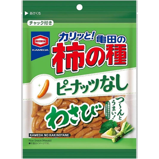 亀田製菓 亀田の柿の種ピーナッツなしわさび 91ｇ 12袋
