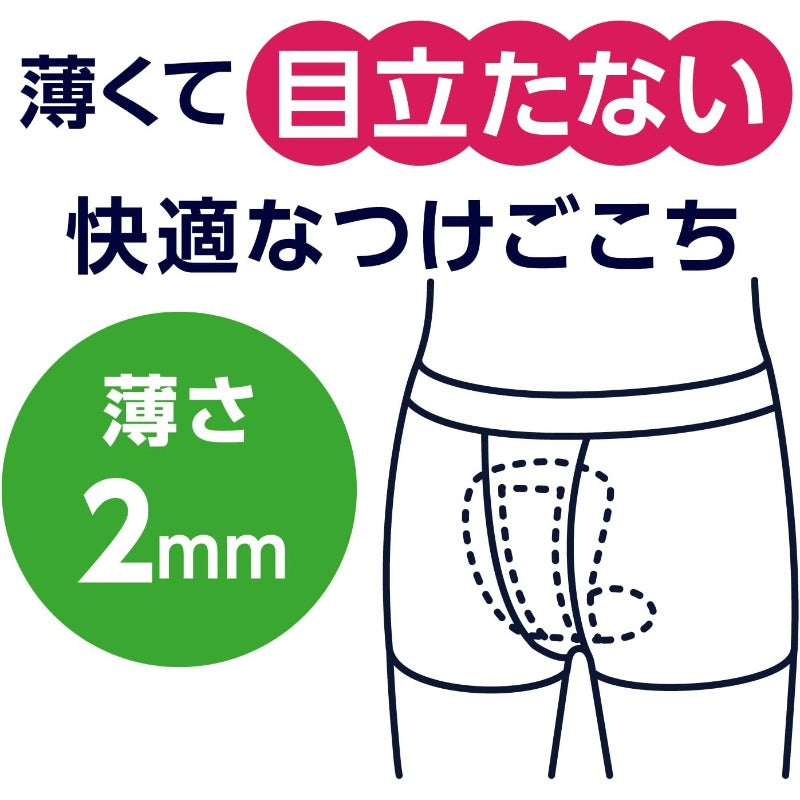 吸水ナプキン ポイズ メンズシート 5cc 12.5×19cm 12枚 男性用