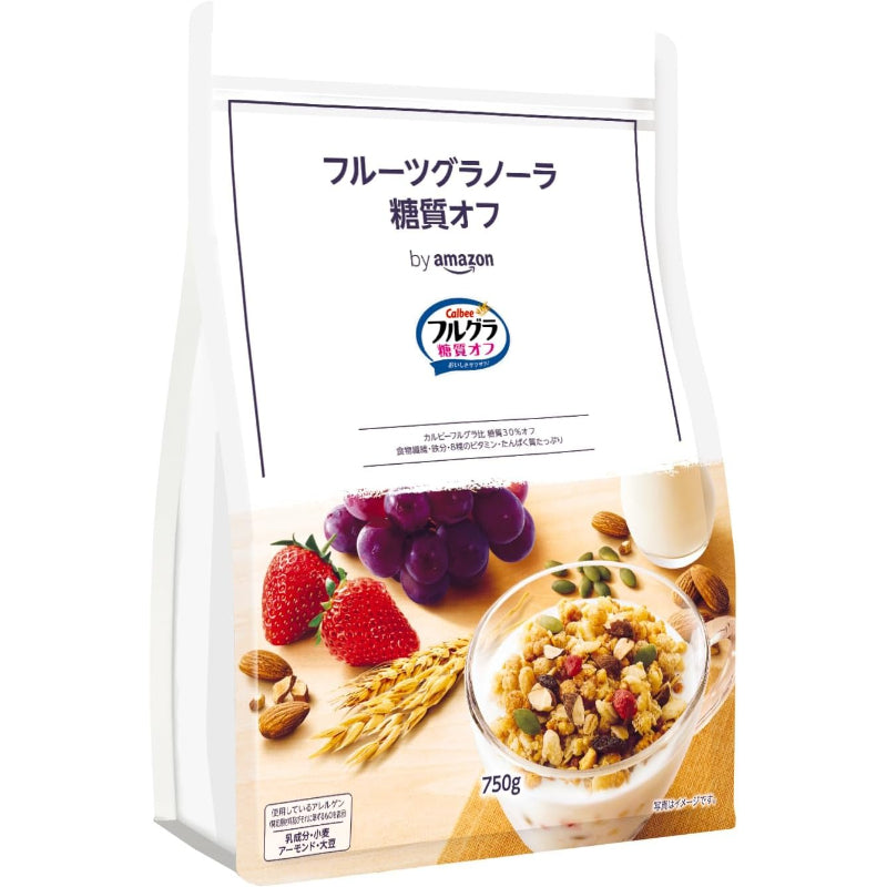 賞味期限 2026.8.カルビー フルグラ 糖質オフ 750g×6袋