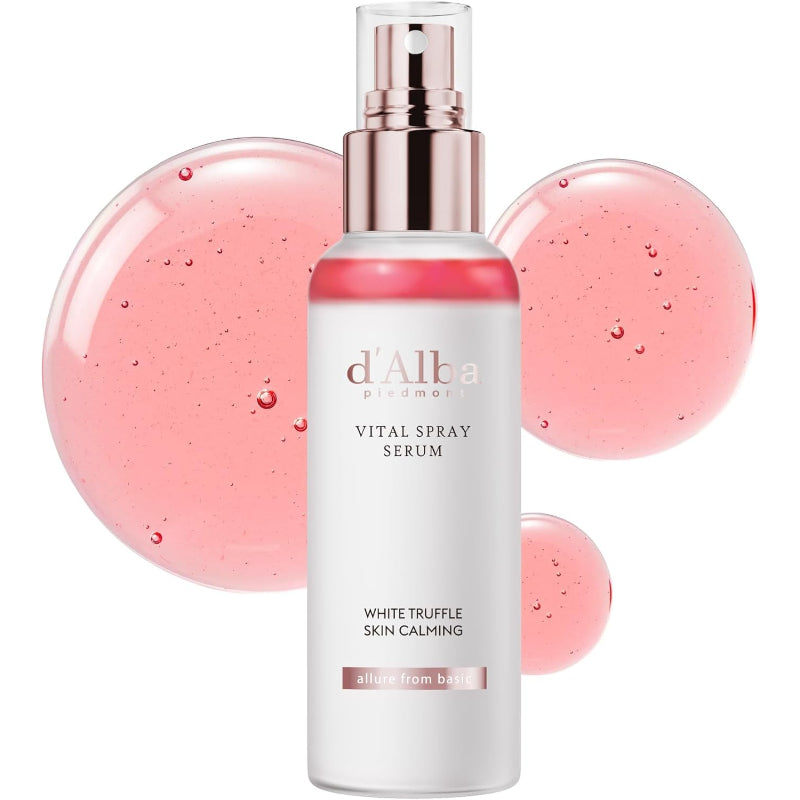 【訳あり】[d'Alba公式] ホワイトトリュフ バイタル スプレーセラム White Truffle Vital Spray Serum (100ml) - ミスト化粧水 うるおいミスト 敏感肌 低刺激 保湿 ツヤ