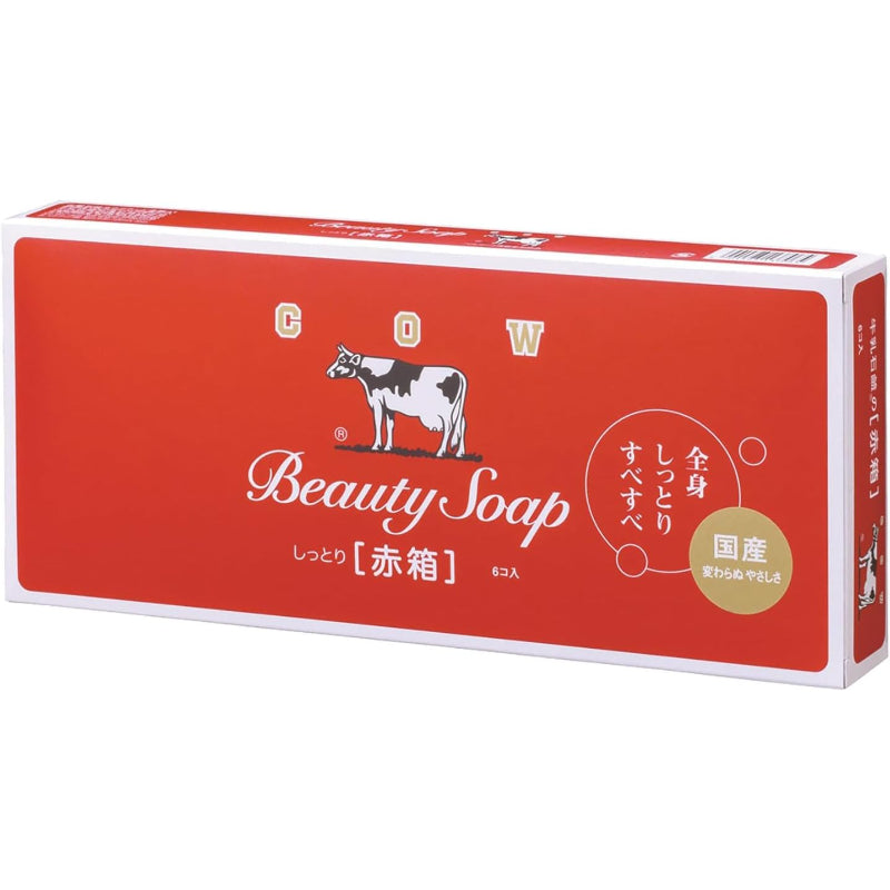 牛乳石鹸 カウブランド 赤箱 90グラム×6個入り