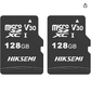 HIKSEMI マイクロsdカード 128GB Nintendo Switch 動作確認済 microSDXCメモリーカード Full HD & 4K UHD動画 V30 UHS-I A1 U3 Class10 転送速度92MB/s SDカード変換アダプタ付 国内正規品