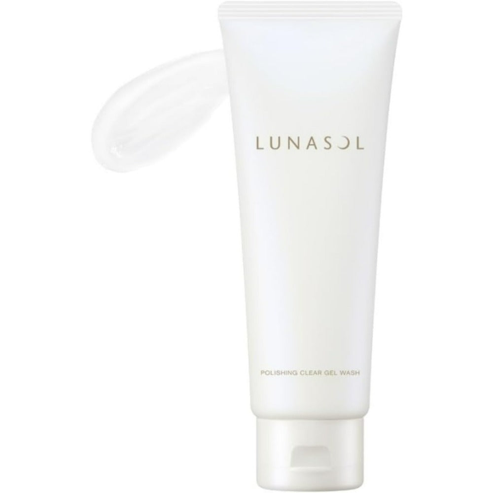 ルナソル(LUNASOL) ポリッシングクリア ジェルウォッシュ 洗顔料 150g ジェルタイプ 導入美容液洗顔 角栓ケア くすみケア うるおい 毛穴汚れ 乾燥ケア