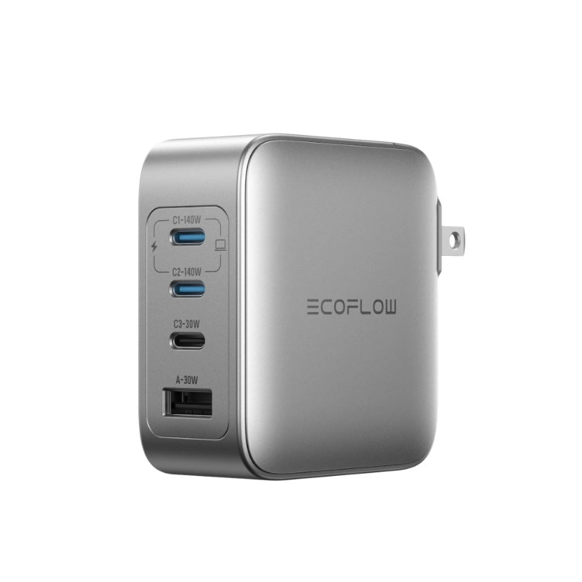 EcoFlow RAPID Pro 140W GaN急速充電器（4ポート）