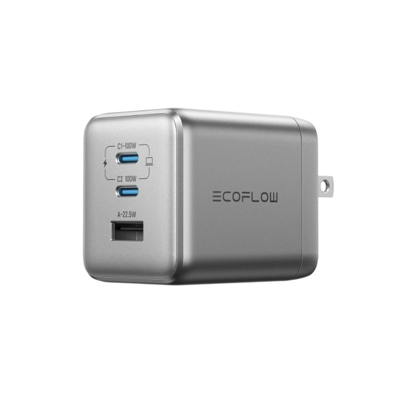 EcoFlow RAPID Pro 100W GaN急速充電器（3ポート）