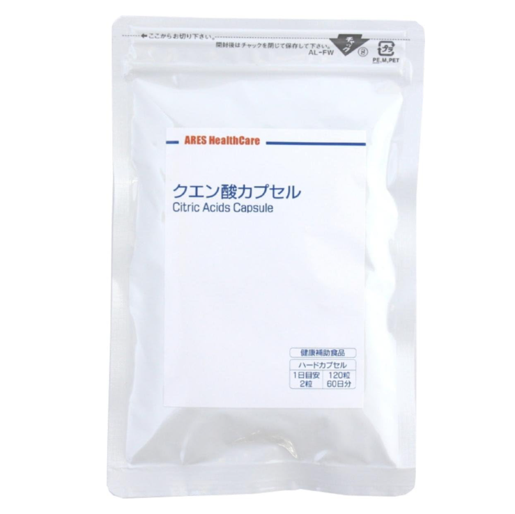 アレスヘルスケア クエン酸カプセル(60日)