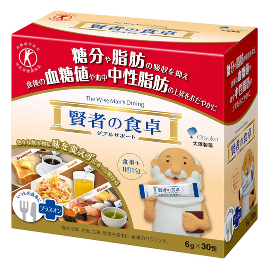 大塚製薬 賢者の食卓 ダブルサポート 粉末 6g×30包 【特定保健用食品】