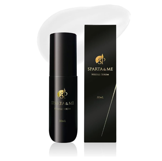 SPARTA＆ME (スパルタンミー) 120万本 30ml 日本製 針美容液 3種のレチノール CICA グリチルリチン酸 セラミド バクチオール ニードル スピキュール スキンケア ニードルセラム 美容液