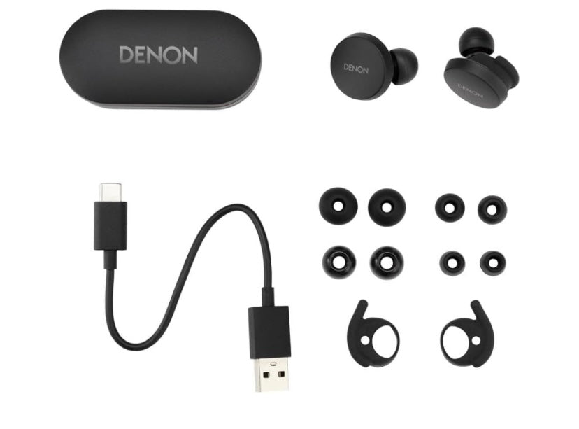デノン Denon ワイヤレスイヤホン bluetooth PerL Pro AH-C15PL  ブラック
