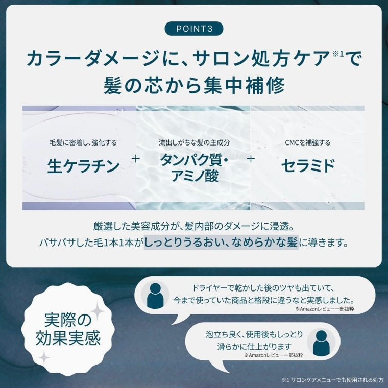 RASICA (ラシカ)ブルーグロストリートメント カラー長持ち サロン専売品 美容室専売品 (ブルーグロストリートメント 01＜普通~太毛用＞)