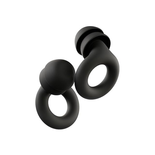 Loop Quiet 2 Plus 耳栓 Double Tips が付属した– 睡眠、集中、移動、騒音過敏に適した超快適かつ再利用可能な耳栓 | フレキシブルな聴覚保護具 | SNR値24dBのノイズリダクション に3dBのDouble Tipsが付属