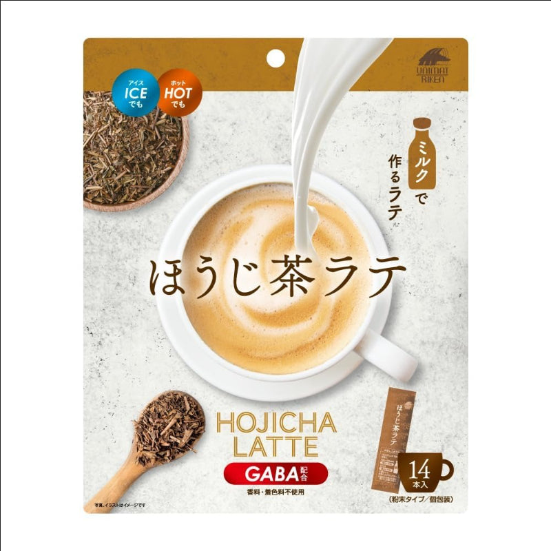 【賞味期限：2026.9.30】ほうじ茶ラテ GABA配合 14本入